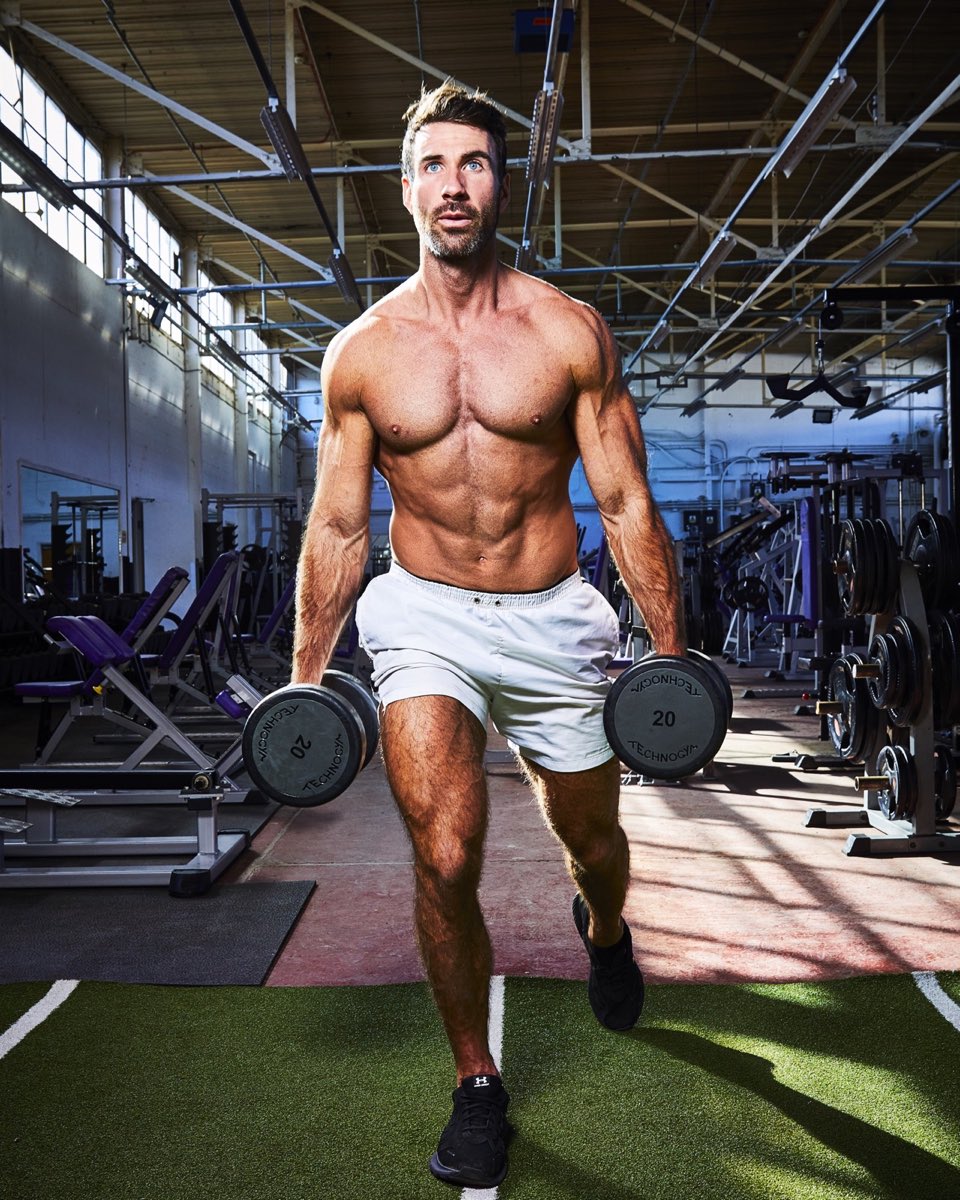 Commercial fitness campaign photography