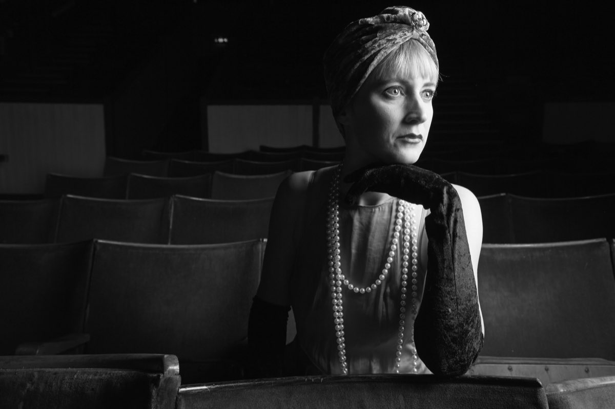 Editorial portrait photographed at the Regent Cinema